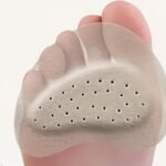 2Pcs Soft Pu Anti-Slip Forefoot Pads For Women'S High Heels - Breathable & Sweat-Absorbent, Shock-Absorbing Foot Care Insoles With Grip Pattern, Ideal For Summer Sandals - Image 4