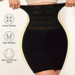 Women'S High-Waisted Bodycon Mini Skirt - Stretchy Waistband, Non-Slip Grip, Posture-Elevation, Figure-Flattering Fit For Everyday & Formal Events - Elegant Women'S Skirt By Nadia Go, Posture Support, Sleek Silhouette, Supportive Waistband, Waist Trainer, Fashion Women