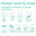 1Pc Camping Towels Cooling Towel Ice Towels For Neck And Face,Soft Breathable Chilly Towel For Yoga,Workout,Gym,Golf,Camping,Stay Cool And Refreshed All Day,Outdoor Sports Towel For Instant Cooling Relief - Image 10