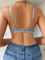 Sexy Lace Women'S Underwear With Steel Ring Gathering Comfortable Bra - Image 9