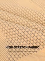 1-Pack Miotan Women'S Plus Size High-Waisted Tummy Control Seamless Underwear - Xl To 5Xl, Breathable Soft Stretch Fabric, Butt-Lifting Posture Support, Beige, Tummy Control Underwear, Body Shaping Underwear, Highwaist Design, Elasticity Underwear - Image 10