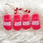 4Pcs Pet Paw Protection Dog Socks For Toy Dogs, Small Dogs And Cat, Non-Slip Pet Socks Christmas Pet Gift - Image 7