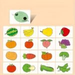 16Pcs Early Learning Puzzle Set For Youngsters - Educational Flashcards With Characters, Occupations, Fruits, Vegetables & Vehicles - Colorful Cognitive Development Gift - Image 7