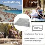 1 Camping Mat, Tent Pad, Foldable Picnic Beach Blanket, Outdoor Picnic Mat, Portable Camping Tarpaulin, Backpacking, Hiking - Image 2