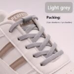 1 Pair Vibrant Elastic No-Tie Shoelaces For Sneakers - Quick & Easy Slip-On Design, Durable Acetate Fiber, Assorted Colors - Image 19