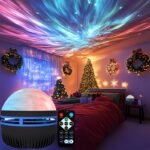 1Pc Northern Lights Led Atmosphere Projection Light - 7 Modes, Starry Rotation Projector With Remote Control, Usb Powered, Ideal For Living Room & Bedroom Decoration, Perfect Valentine'S Day Gift, Bedroom Atmosphere Light | Vibrant Northern Sky Display | Led Projection Light, Light Decor - Image 8