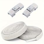 1 Pair Elastic Shoelaces Polyester Quick Lock Sports No-Tie Laces For Men & Women ? Durable Adjustable Elastic Shoe Laces For Convenience & Comfort - Image 5