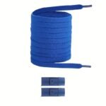 1 Pair Easy-Install Elastic No-Tie Shoelaces With Secure Press Buckle - Lightweight, Durable Polyester In Orange For Sneakers, Hiking & Casual Shoes - Handwashable/Dry Cleanable, Leisure Style - Image 14
