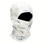 1Pc Unisex Camouflage Balaclava Hat - Full Face Mask & Neck Gaiter With Breathable Mesh-Like Texture, Multi-Color Camo Patterns (Green/Brown/Black) For Cycling, Skiing, Fishing, Motorcycling - Windproof & Sun Protection, Durable Textile Fabric, Versatile Outdoor Sports Mask & Headscarf - Image 38