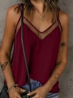 Spring/Summer/Autumn Fashion Solid Color Elegant Commuting Strap Vest - Image 9