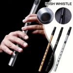 Irish Whistle C/D Key Aluminum Alloy Material Suitable For Beginners Straight Vertical Flute Instrument - Image 4