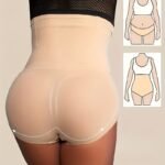 1Pc High-Waist Tummy Control Shapewear Panties For Women - Slimming Waist Trainer & Butt Lifter, Postpartum Recovery Underwear With Adjustable Hook Closure, Geometric Pattern, Breathable Fabric, Waist Slimming Panties | Snug Fit Design | Adjustable Closure, Waist Trainer Tummy Control - Image 9