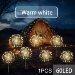 Solar Garden Lights - 8 Modes, Automatic Day/Night Switch, Ip65, Ideal For Path, Courtyard, Villa Decor, Outdoor Lighting|Decorative Pathway Lights|Solar Powered Lights - Image 5