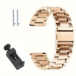 16Mm 18Mm 20Mm 22Mm 24Mm Watch Band, Stainless Steel Watch Strap, Watch Strap Replacement For Smartwatch, For Traditional Watch, For Samsung For Galaxy Watch, For Garmin Ticwatch Fossil - Image 25