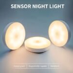 Motion Sensor Led Night With Wall/ Ceiling Mount - Rechargeable Battery-Powered, Auto On/Off, Dimmable For Stairs, Hallway, Wardrobe, Gate, Low Voltage Smart (No Wiring) For & Parties - Image 8