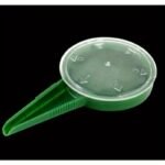 Adjustable Garden Seeder Tool With 5 Sizes ? Handheld Plastic Seed Dispenser For Precise Planting, Green Handle & Clear Lid, Ideal For Various Seed Types, Garden Planting Tool | Handheld Gardening Tool | Plastic Gardening Aid, Seeds For Planting - Image 3