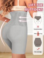Miotan High-Waist Tummy Control Shapewear Panties For Women - Seamless, Butt Lifting, Nylon Blend, Hand Washable - Image 10