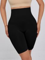 High-Waist Tummy Control Shapewear Shorts For Women - Seamless, Anti-Slip Safety Underwear With High Support, No-See-Through Design, And Smooth Texture For A Flattering Look, Everyday Underwear | Seamless Shapewear | Glossy Finish Shorts, High Waist Tummy Control Shapewear - Image 7