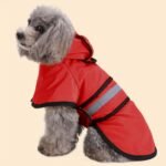 Pet Raincoat, Adjustable Dog Raincoat, Thin And Suitable For All Seasons, With Excellent Waterproof Performance. Available In 3 Colors: Yellow, Blue And Red. Complete Sizes: Xs, S, M, L, Xl, 2Xl, 3Xl, 4Xl. Suitable For All Dog Breeds. - Image 7