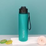 1Pc750Ml/21Oz Water Bottles With Straw, Large Capacity Motivational Time Marker Water Bottle Reusable Plastic Leakproof Durable Water Jug For Gym Work Travel And Outdoor Sports - Image 9