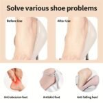 3 Pairs Heel Scuff Pads 003 Heel Pads For Women High Heels, Clear Pads, Adhesive Heel Pads - Image 8