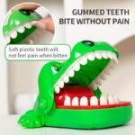 Toy Crocodile Game, Prank Game, Crocodile Tooth Pulling Companion Interactive Novelty Toy, Kids' Prank Props, 3+ Children'S Gift Party Favor Birthday Present Christmas Gift, Gathering Game, Family Game, Travel Game, Pocket Game - Image 6