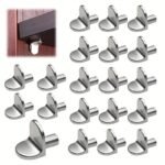20-Pack Durable Metal Shelf Support Pegs - Easy Install Cabinet Shelf Brackets For Kitchen, Wardrobe, Closet, Bookshelf - Versatile Shelving Hardware Anchors