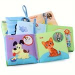 8 & 5 & 3 Soft Cloth Baby Book Sets Cognitive Cloth Books Fruit Animal Educational Toys, Early Education Cloth Books Are Tear-Resistant And Washable Cloth Books With Vivid Fruit, Animal And Ocean Themes Promote Early Learning And Cognitive Development Perfect Christmas Birthday Gifts, Halloween Thanksgiving Easter Gifts - Image 9