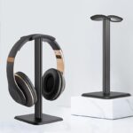 Premium Abs Desktop Headphone Stand - Sleek Gaming Earphone Holder For Office & Gaming Room Display - Image 3