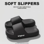 Women'S Summer Slippers - Solid Color Elegant, Comfortable For All Seasons, Round Toe|Simple|Non-Slip|Quick-Drying|Platform Soles|Comfortable, Eva Durable Insoles And Soles, Casual Daily Wear, Suitable For Beach Holiday Trips, Unisex Beach Sandals - Image 11