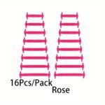 16Pcs Easy-Install No-Tie Silicone Elastic Shoelaces - Waterproof, Stain-Resistant Elastic Laces For Sneakers & Boots - Image 22