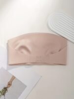 1Pc Women'S Seamless Strapless Bra - Invisible, Push-Up, Side Gathering, High Support With Front Closure, Solid Color, Medium Support, Wireless, No Padding, Comfortable And Supportive, Bra For Wome - Image 16