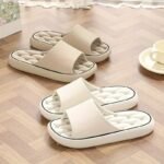 Unisex Solid Color Eva Pillow Slides, Lightweight Soft Sole Quick Drying Shower Slides, Non-Slip Summer Travel Slides - Image 12