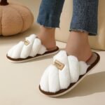 Winter Women'S Anti-Slip Warm Slippers Home Indoor Comfortable Couple Slippers Women - Image 4