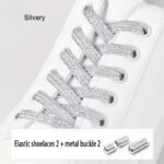 1 Pair Of Adjustable Elastic Colored Laces, Loafers For Adults, The Elderly, The Comfort Level Can Be Freely Adjusted - Image 9