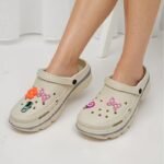 Women'S Lightweight Pink With Floral & Bow Charms - Sweet Style, Breathable Eva Material, Comfortable All-Season Footwear - Image 11