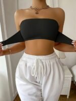 1Pc Women'S Seamless Strapless Bra - Invisible, Push-Up, Side Gathering, High Support With Front Closure, Solid Color, Medium Support, Wireless, No Padding, Comfortable And Supportive, Bra For Wome - Image 14