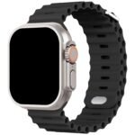 Waterproof Silicone Sport Band For Iwatch - Fits 38Mm To 49Mm, Compatible With Series Se/Ultra/1-9, Replacement Strap With Secure Button Clasp - Image 3