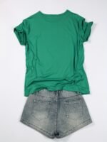 A Diy-Inspired Short-Sleeve T-Shirt That Features A Minimalist Black And White Design, Perfect For Summer. - Image 9