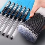 23Pcs Large Capacity Gel Pens - Smooth 0.5Mm Tip, Black, Blue And Red Ink Colored Ballpoint Pens Kawaii Pens Student Office Stationery School Supplies. - Image 8