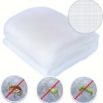 Ultra-Fine 60 Mesh Hdpe Insect Barrier Netting, Transparent 182.88X274.32Cm - Perfect For Fruit Trees, Vegetables & Blueberries, No Power Needed, Durable Plastic Garden Protection, Row Cover, Greenhouse Plants Protection, Mesh Netting - Image 3
