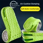 1Pair Invisible Height Increasing Insoles, Breathable Comfortable Insoles, Unisex Shock Absorption Insoles - Image 2
