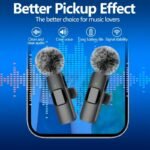 Suitable For Usb-C Smartphones, Wireless Lavalier Microphone For Audio Video Recording, Live Gaming, Interviews, And Vlogging, Audio Recording, Interview Microphone, Clipon Mic, Lightweight Mic, Stable Connection, Clear Audio, Usbc Microphone, Wireless Mic, Musicians, Podcasters - Image 7