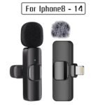 Wireless Lavalier Microphone With Usb-C, 2, 4Ghz Non-Wireless, Rechargeable Lithium Battery, Plug And Play, For Android, For Iphone, For Ipad - Ideal For Live Streaming, Interviews, And Video Recording, Live Streaming Microphone | Modern Microphone Design | Durable Build Quality, Microphone For Recording - Image 3