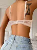 Sexy Lace Women'S Underwear With Steel Ring Gathering Comfortable Bra - Image 6