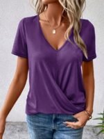 Women'S Casual Short-Sleeve T-Shirt Top - Image 8
