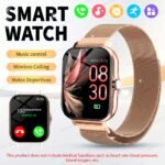Hot 2024 New Best-Selling 1.83-Inch Full Screen Touch, Men'S And Women'S Sports Fashion Smartwatch, Dial/Answer Calls, Step Count, Sports Mode, Distance Tracking, Call Information Prompt Multifunctional Smartwatch, Suitable For Iphone And Android Smartphones - Image 5
