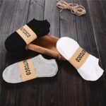 5Pairs Spring And Summer Men'S Versatile Sports Ankle Socks, Spring And Autumn Simple Breathable Short Socks, Autumn And Winter Outdoor Versatile Unisex Invisible Socks - Image 2