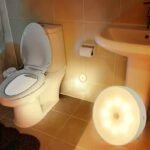 Motion Sensor Led Night With Wall/ Ceiling Mount - Rechargeable Battery-Powered, Auto On/Off, Dimmable For Stairs, Hallway, Wardrobe, Gate, Low Voltage Smart (No Wiring) For & Parties