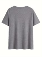 2024 Cross-Border European And American Women'S V-Neck Loose Casual Short Sleeve Top With Bottoming T-Shirt - Image 7